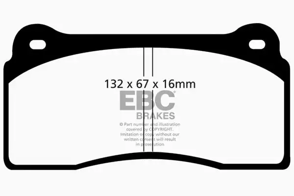 EBC Bluestuff NDX Full Race Brake Pads (DP51110NDX)