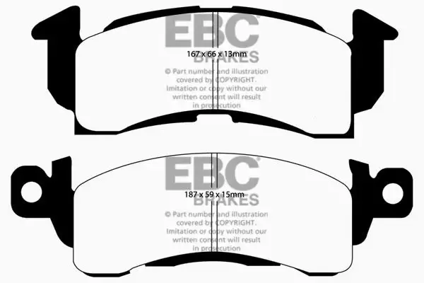 EBC Bluestuff NDX Full Race Brake Pads (DP51145NDX)