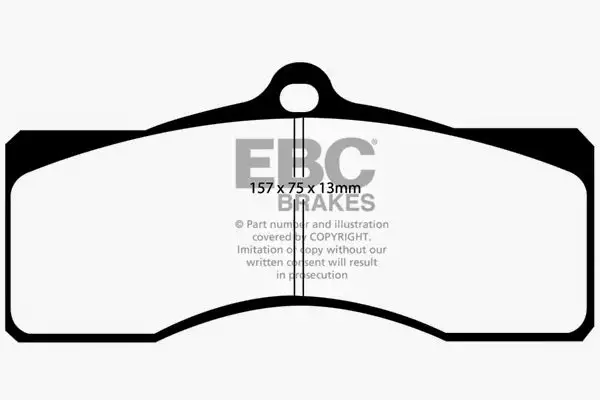 EBC Bluestuff NDX Full Race Brake Pads (DP51155NDX)