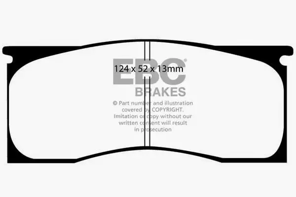 EBC Greenstuff 2000 Series Sport Brake Pads (DP21157)