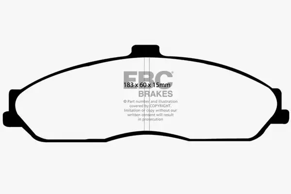 EBC Bluestuff NDX Full Race Brake Pads (DP51162NDX)
