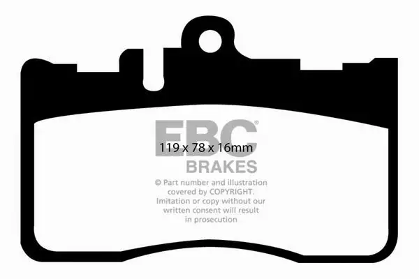 EBC Greenstuff 2000 Series Sport Brake Pads (DP21622)