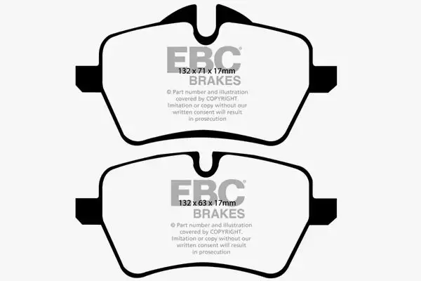 EBC Greenstuff 2000 Series Sport Brake Pads (DP21789)