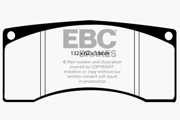 EBC Bluestuff NDX Full Race Brake Pads (DP5016NDX)