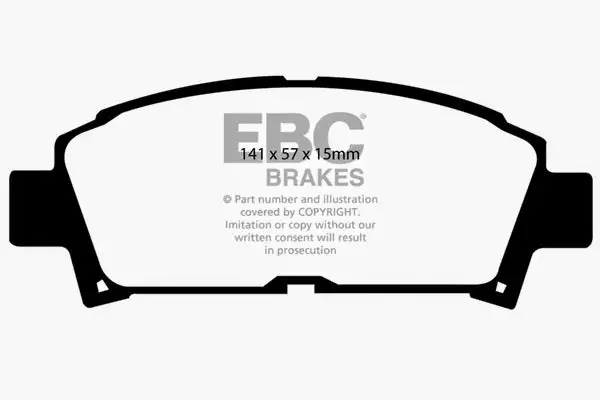 EBC Yellowstuff Street And Track Brake Pads (DP4995R)