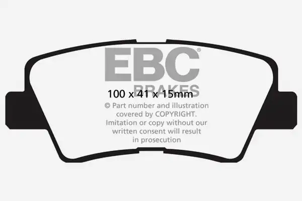 EBC Greenstuff 2000 Series Sport Brake Pads (DP22031)