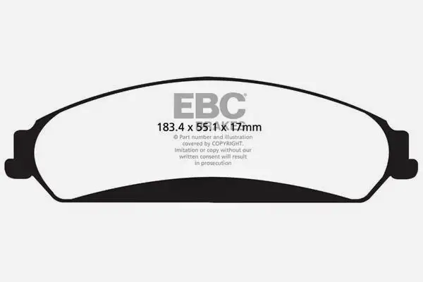 EBC Yellowstuff Street And Track Brake Pads (DP42139R)