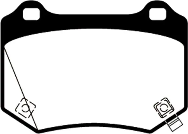EBC Bluestuff NDX Full Race Brake Pads (DP52361NDX)