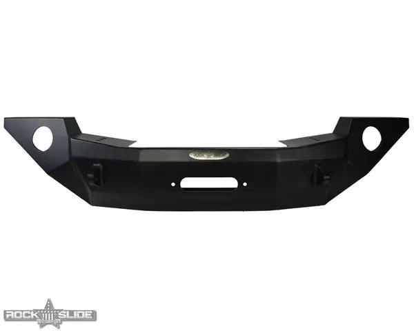 Jeep JL/JT Full Front Bumper For 18-Pres Wrangler JL/Gladiator Rigid Series With Winch Plate No Bull Bar Rock Slide Engineering - FB-F-101-JL