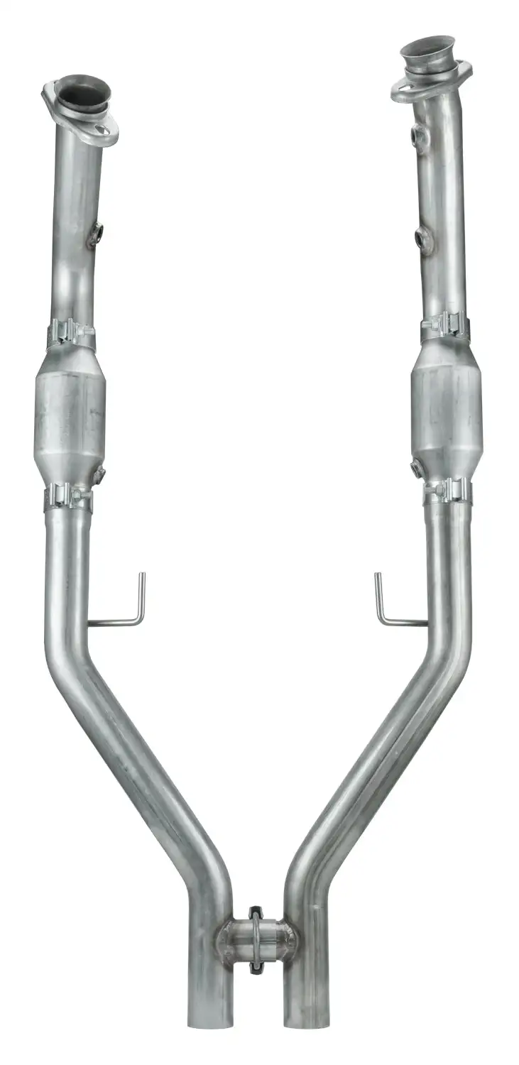 2005-2010 Mustang H-Pipe Exhaust Kit High Flow Catalytic Converters
