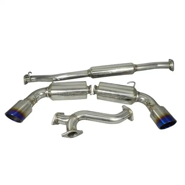 Injen 13 Subaru BRZ / 13 Scion FR-S 2.0L 4cyl SS CB Exhaust w/ Dual Injen Embossed Muffler (SES1230TT)