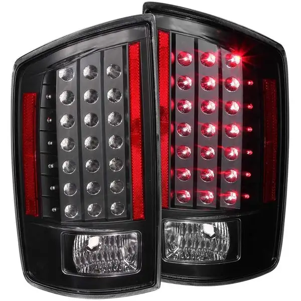 ANZO USA 2006-2008 Dodge Ram 1500 LED Taillights Black (311123)
