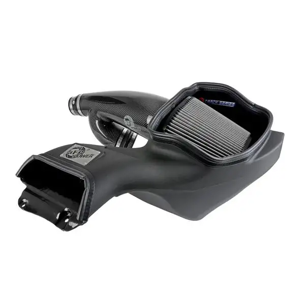aFe Track Series Stage-2 Carbon Fiber Intake System w/ Pro DRY S Media for 2018-2021 Ford Expedition(57-10010D)