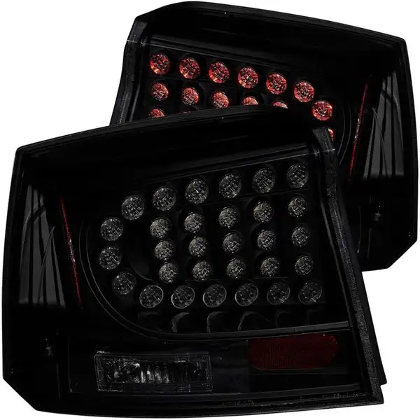 ANZO USA 2006-2008 Dodge Charger LED Taillights Dark Smoke (321229)