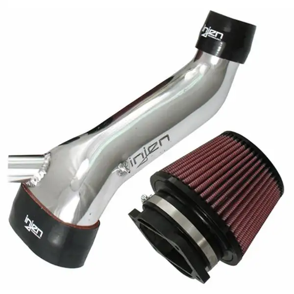 Injen 95-99 Eclipse Turbo Must Use Stock Blow Off Valve Polished Short Ram Intake (IS1890P)