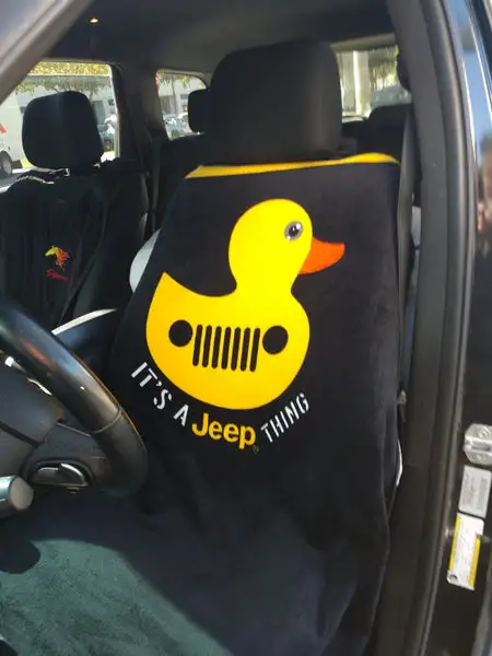 It's a Jeep Thing Duck Beach Towel Seat Towel 2 Go