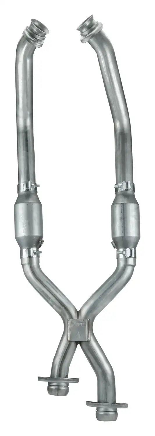 1979-1995 Mustang X-Pipe Exhaust Kit Catalytic Converters