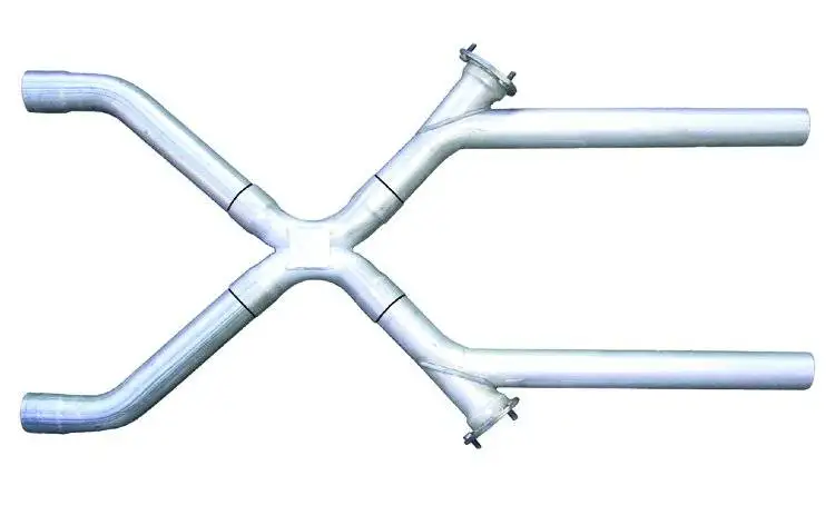 Xchange X-Pipe Crossover Kit Intermediate Pipe 3 in Hardware Incl