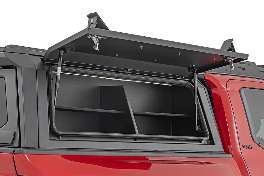 Bed Cap Side Shelf Storage Bin - Passengers Side - Toyota Tacoma (24-25)