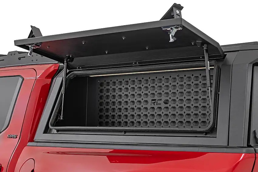 Bed Cap Molle Panel Side Storage Bin - Drivers Side - Toyota Tacoma (24-25)