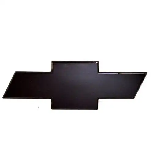Ami 96091K Chevrolet Bowtie Tailgate Emblem without Border, Black