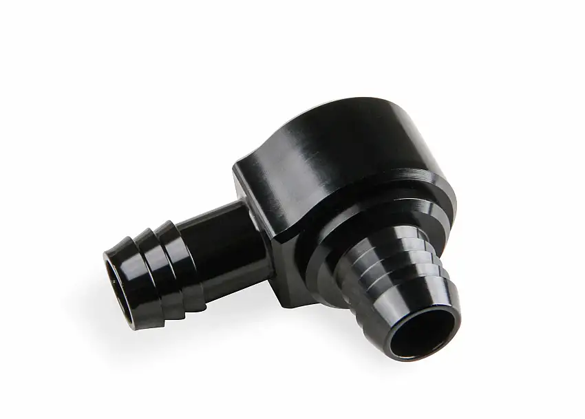 Earls Brake Booster Check Valve - Billet Aluminum - 90 Degree - AT252008ERL