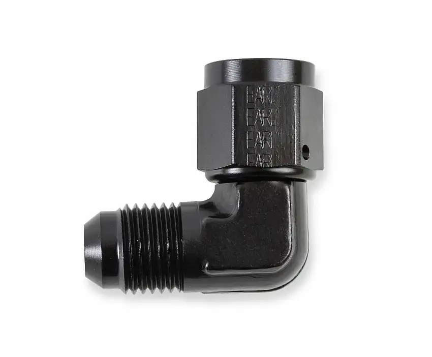 Earls 90 Degree -4 AN Male to -4 AN Female Swivel - AT921104ERL