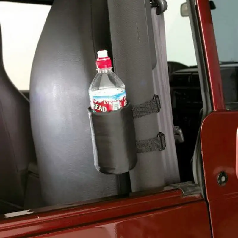 Rampage Universal Roll Bar Drink Cup Holders - Black