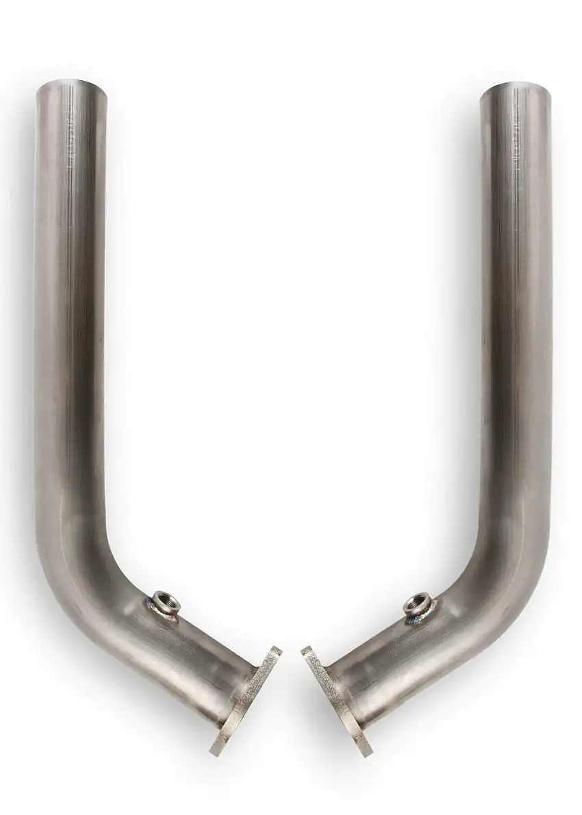 Hooker BlackHeart Engine Swap Exhaust Adapter Pipes - BH13205