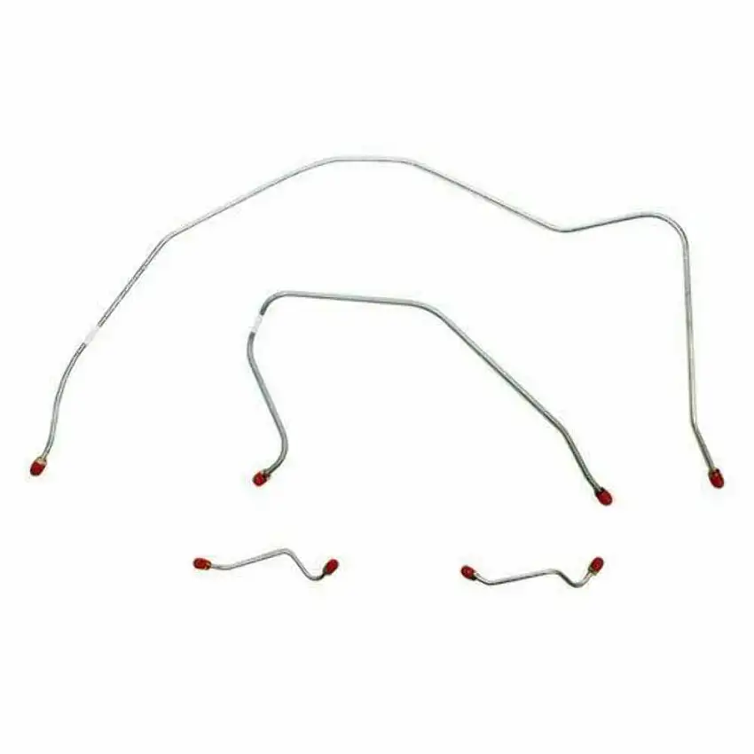 1956-1957 Chevrolet Bel Air Front Brake Line Kit Standard Brakes Stainless BKT5601SS