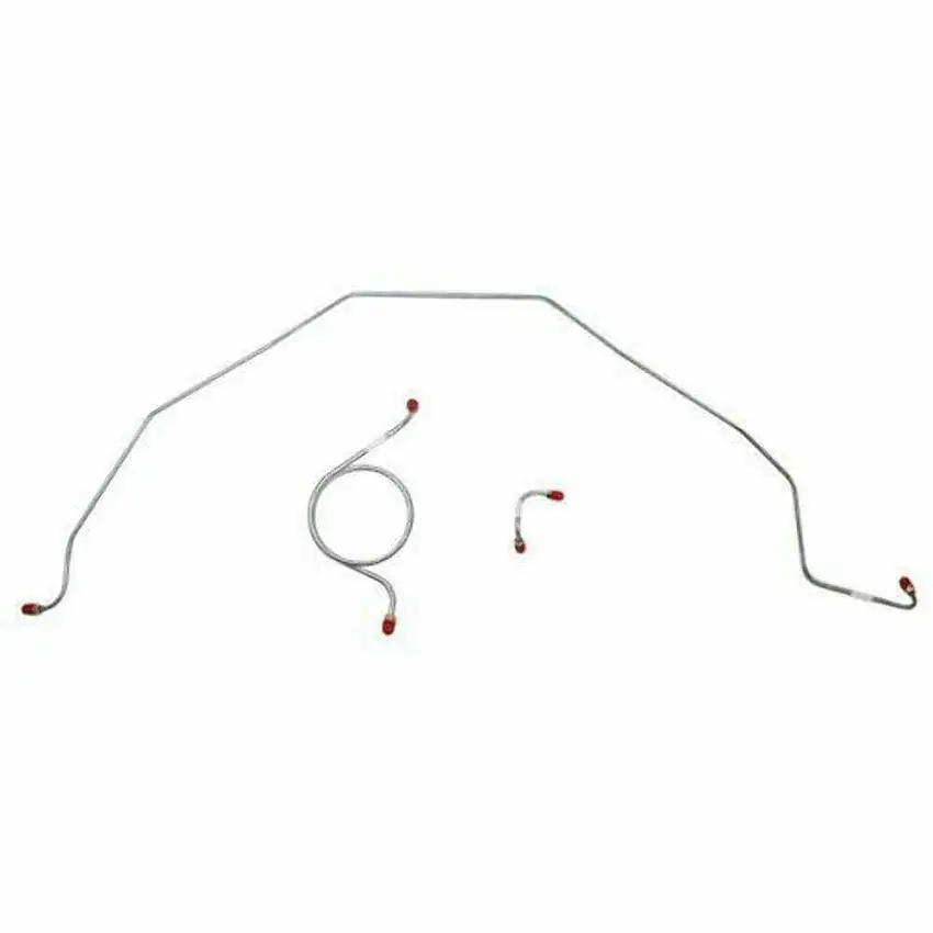 1965 Chevrolet Bel Air Front Brake Line Kit Power Brakes - BKT6502OM