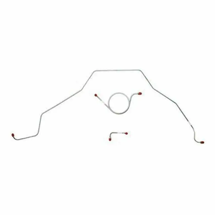 1966 Chevrolet Bel Air Front Brake Line Kit Power Brakes - BKT6602OM