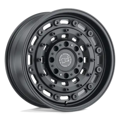 BR ARSENAL 18X9.5 8X180 +12 125 TXT MBLK - 1895ARS128180M25 - Black Rhino Wheels