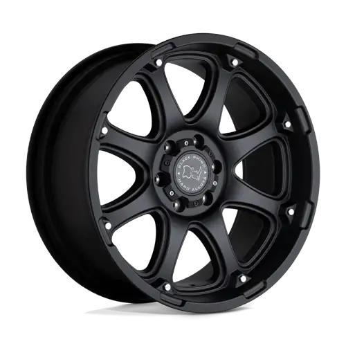 BR GLAMIS 18X9 8X165 +12 122 M-BLK - 1890GLA128165M22 - Black Rhino Wheels