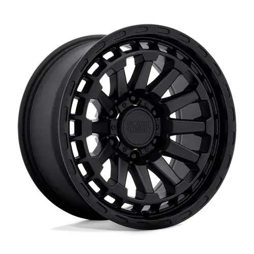 BR RAID 17X8.5 6X114 +0 76 M-BLK - 1785RAD006114M76 - Black Rhino Wheels