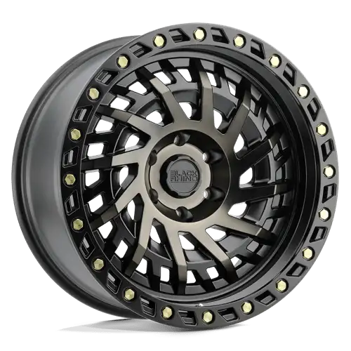 BR SHREDDER 17X9 6X139 +0 112 M-BLK DDT - 1790SHD006140M12 - Black Rhino Wheels