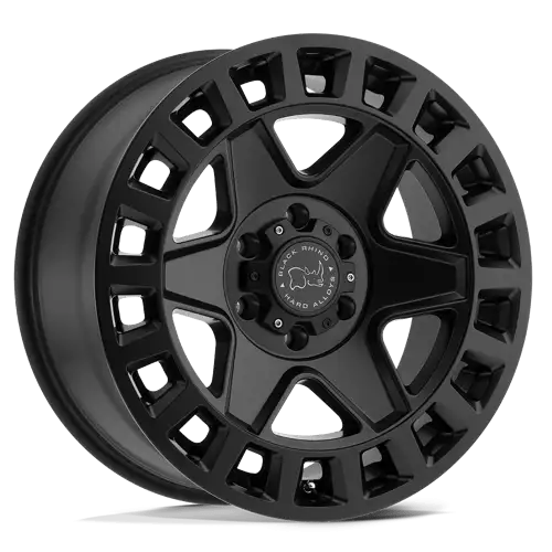 BR YORK 17X8 6X130 +52 84 M-BLK - 1780YRK526130M84 - Black Rhino Wheels