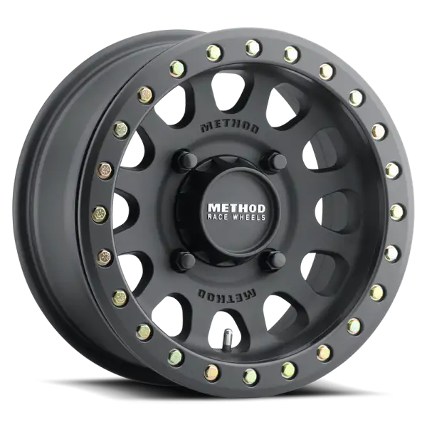 Method MR401 UTV Beadlock 15x7 / 5+2/38mm Offset / 5x4.5 / 72 CB Matte Black Wheel