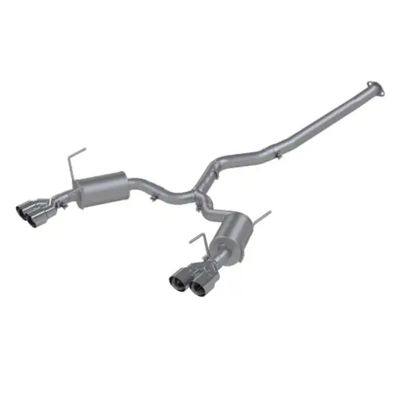 MBRP Exhaust 3" Cat Back, Dual Split Rear, T304 Street Version (S4800304)