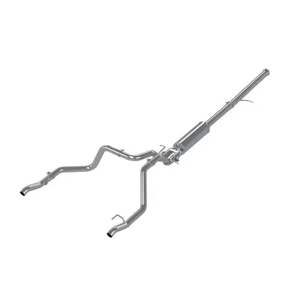 MBRP Exhaust 2.5" Cat Back, Dual Rear , Alumized Steel Exhaust (S5065AL)