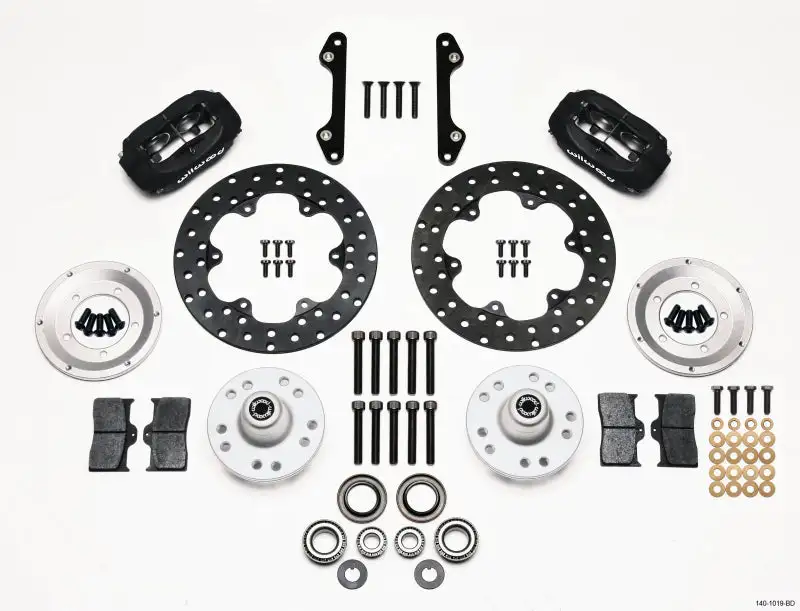Wilwood Forged Dynalite Front Drag Kit Drilled Rotor 70-78 Camaro