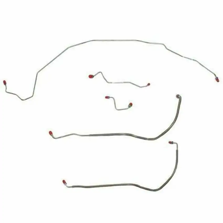 Fine Lines AKT7003OM - Front Brake Line Kit Power Disc Brakes Steel for 1970 Buick Skylark
