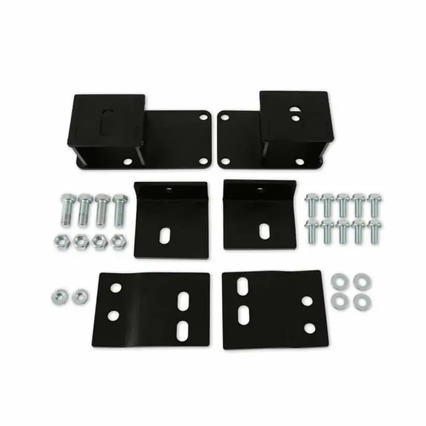 Fits 1972-1993 Dodge W100 4Wd Gen III Hemi Swap Engine Mount Brackets-BHS5118