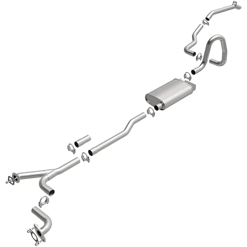 Fits 1980 Lincoln Continental Direct-Fit Replacement Exhaust System 106-0731