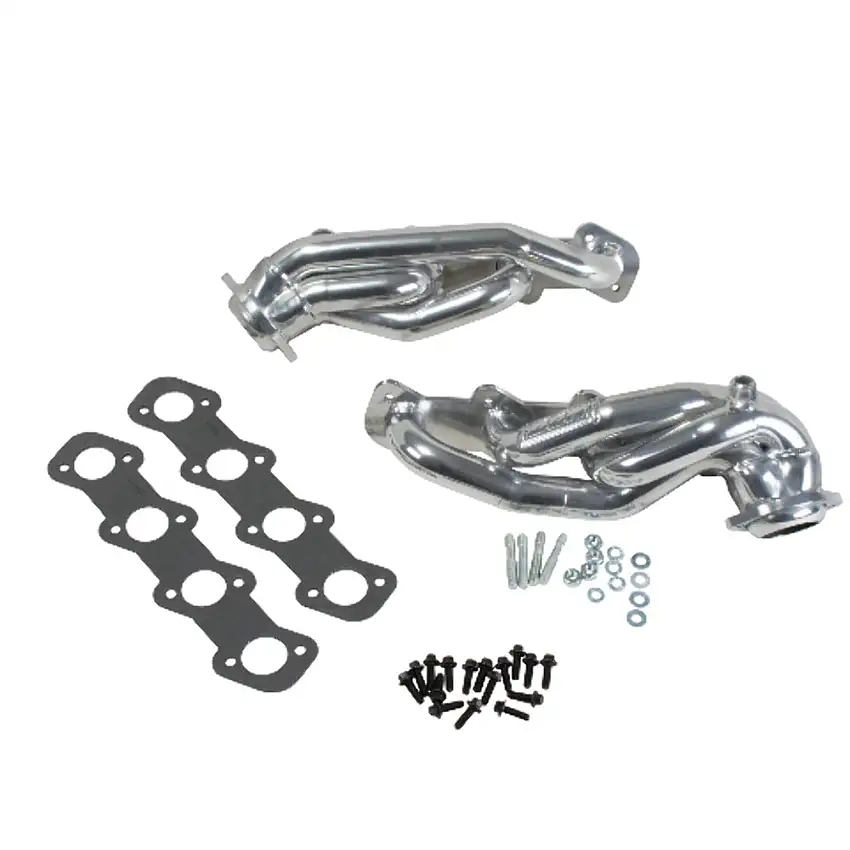 Fits 1999-03 Ford F150/1997-02 Ford Exp 5.4L 1-5/8 Shorty Headers-Silver-35180