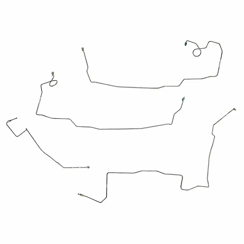 2003-2010 Dodge Viper Front Brake Line Kit Stainless RKT0310SS