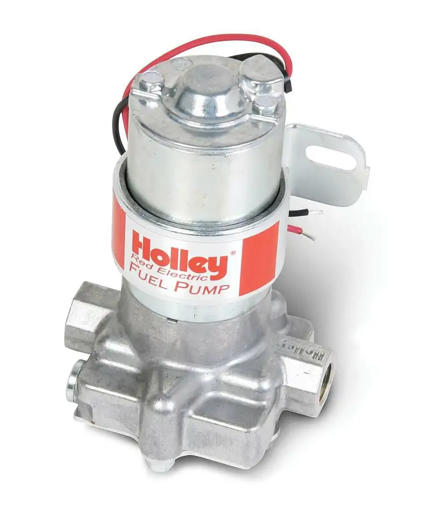 Holley 12-801-1 Red Rotor Vane Electric Fuel Pump 97 gph 7 psi 3/8 NPT In/Out