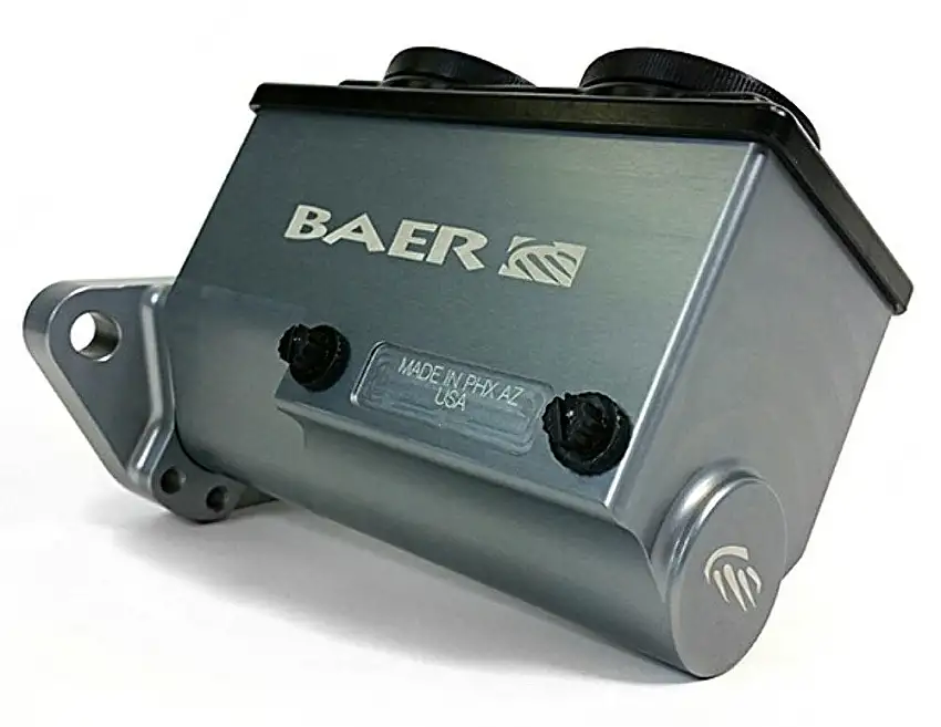 Master Cylinder 2-Bolt GM/Ford, Gray Finish, Right Port, 1.125" Bore 6801266RP
