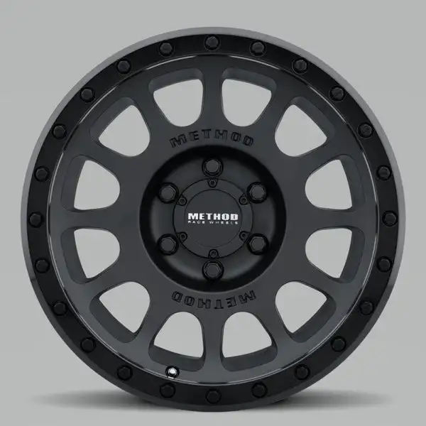 Method MR305 NV 17x8.5 0mm Offset 5x5 94mm CB Double Black Wheel
