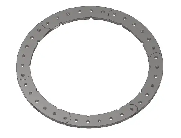 Centering Plate and Anti-Coning Rings for 17 Inch DIY Beadlocks Motobilt - MB4112 - Motobilt